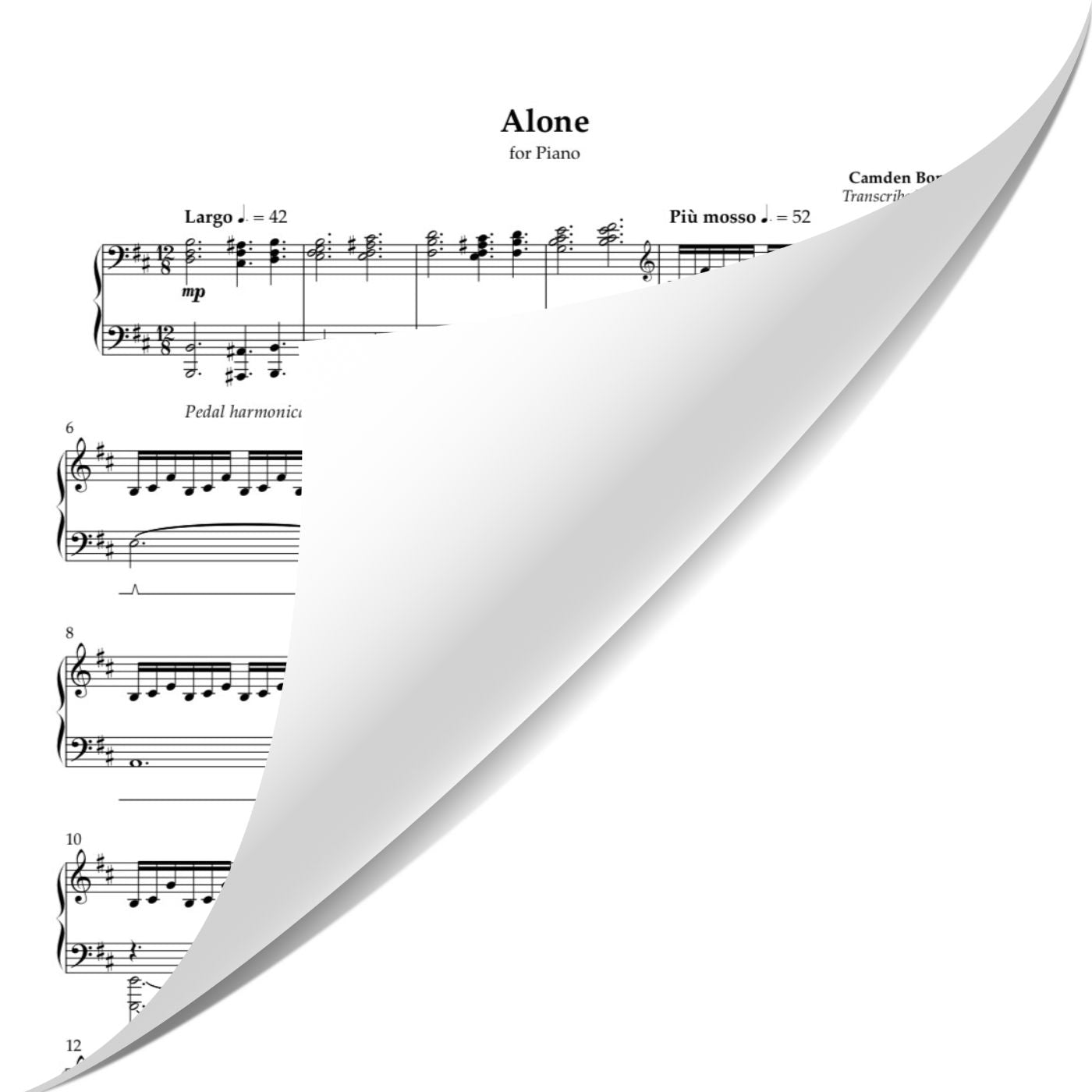 lost ep - sheet music bundle