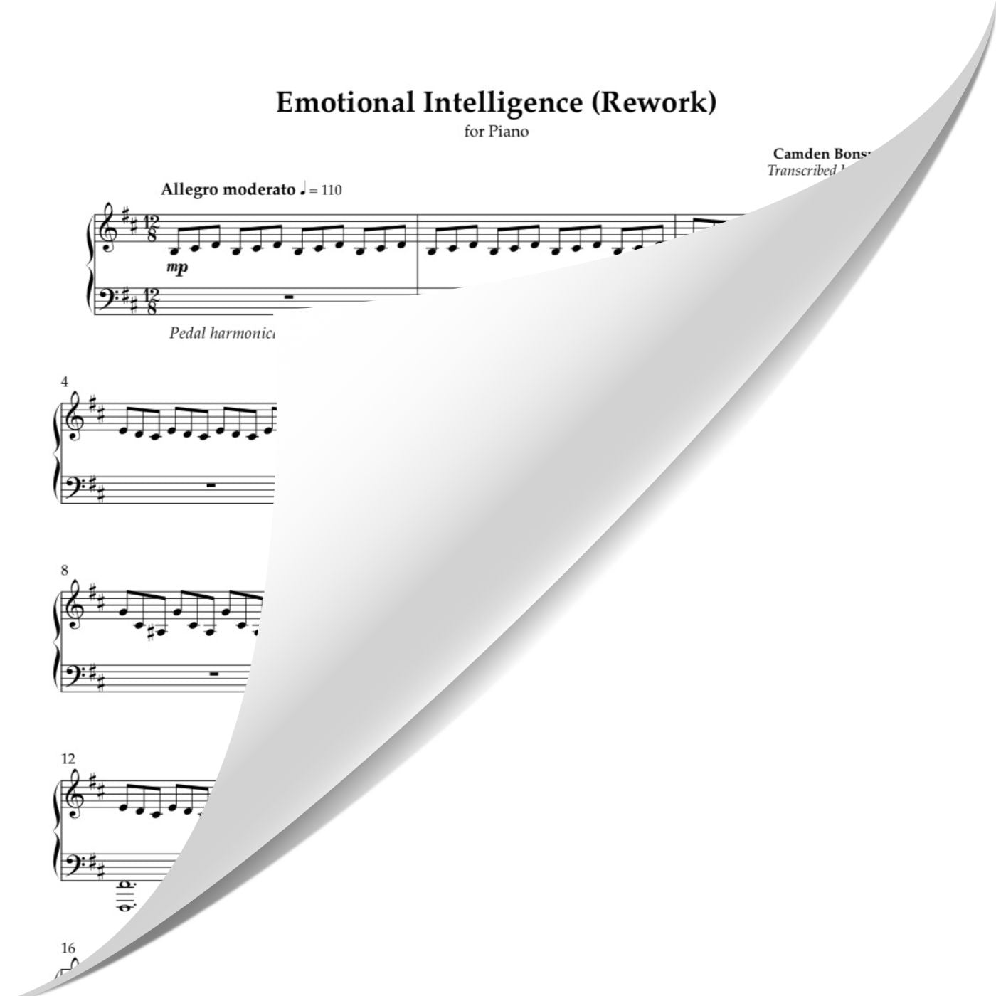 lost ep - sheet music bundle